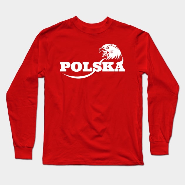 Polska - Poland Long Sleeve T-Shirt by VISUALUV